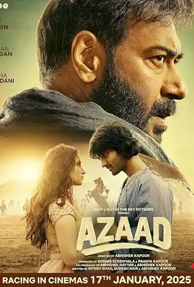 Azaad (2025) Hindi ORG-DD2.0 Full Movie 480p | 720p | 1080p HDTS